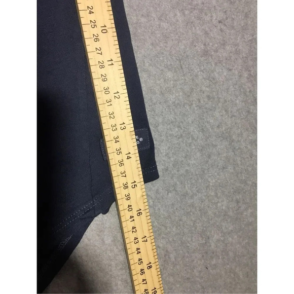 Womens Life is Good Tank Top Size Small Supermom Mom Mother Navy Blue Cotton - Picture 5 of 5